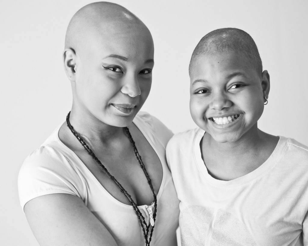 Dignity and Survival at Montefiore Hospital in the Bronx, Toni, 16 and Sarah, 11